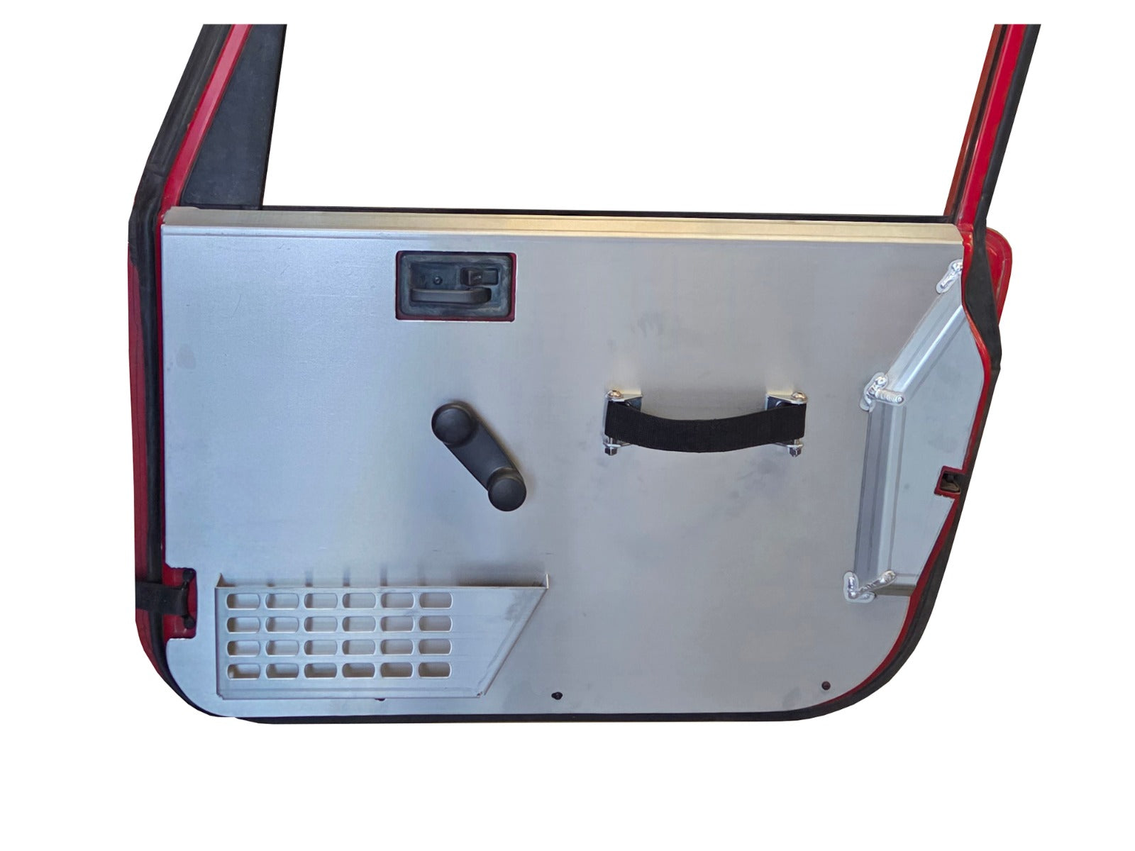 Jeep Wrangler TJ/LJ Interior Door Panels w/ Pocket (Full Door) - Raw Steel