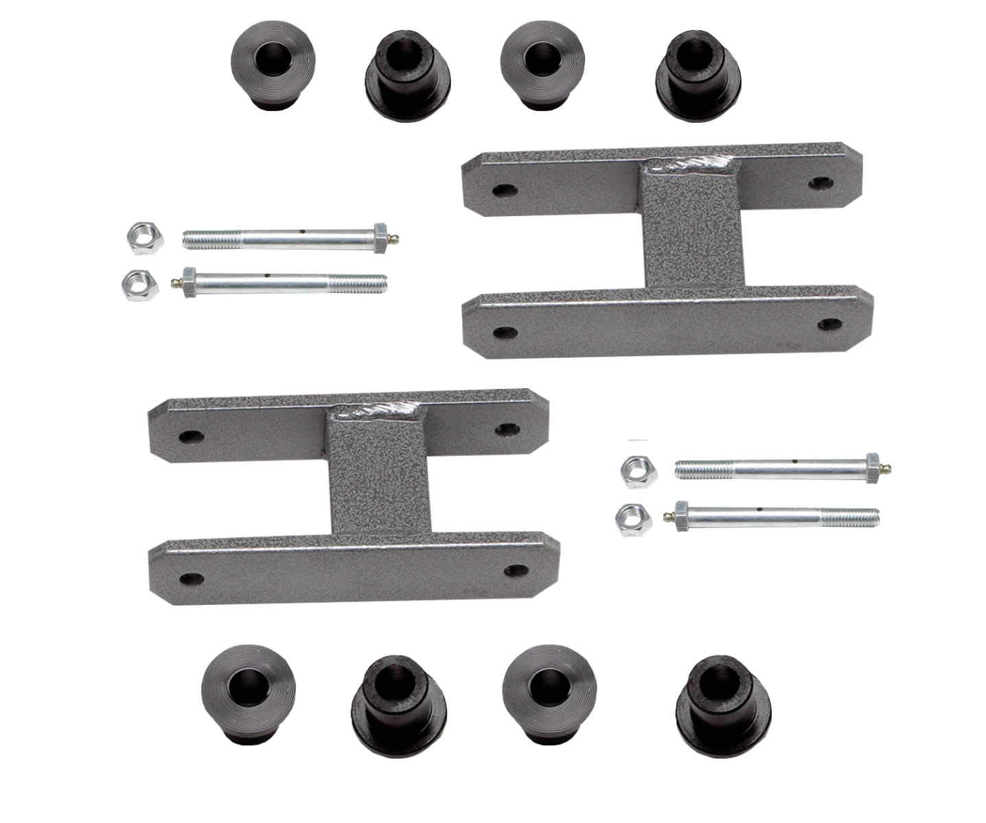 Heavy Duty Greasable Leaf Spring Shackle Kit (1/2" Lift)