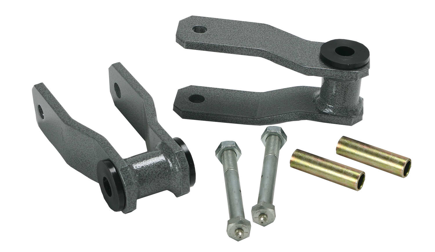 Heavy Duty Greasable Leaf Spring Shackle Kit (1" Lift)