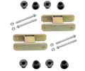 Heavy Duty Greaseable Leaf Spring Shackle Kit (0" Lift)