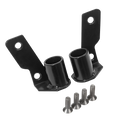 Jeep YJ Mirror Relocation Bracket w/ Mirrors