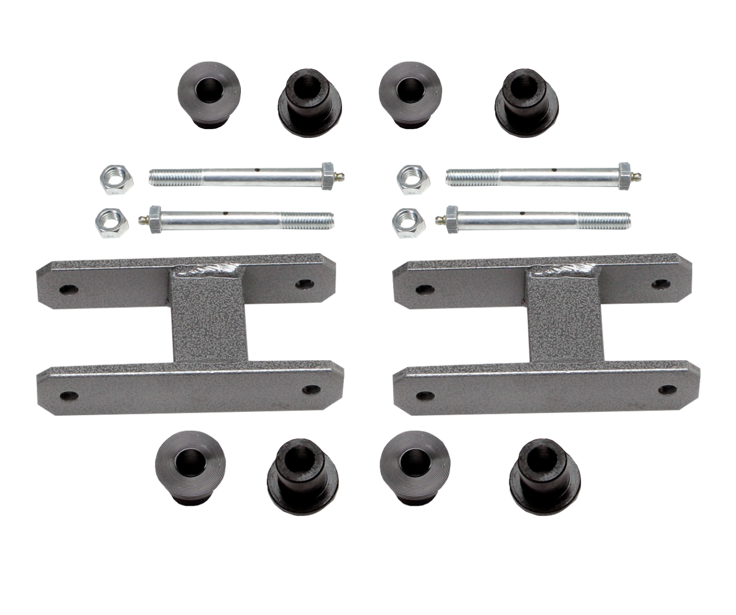 Heavy Duty Greasable Leaf Spring Shackle Kit (1/2" Lift)
