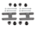 Heavy Duty Greasable Leaf Spring Shackle Kit (1-1/2" Lift)