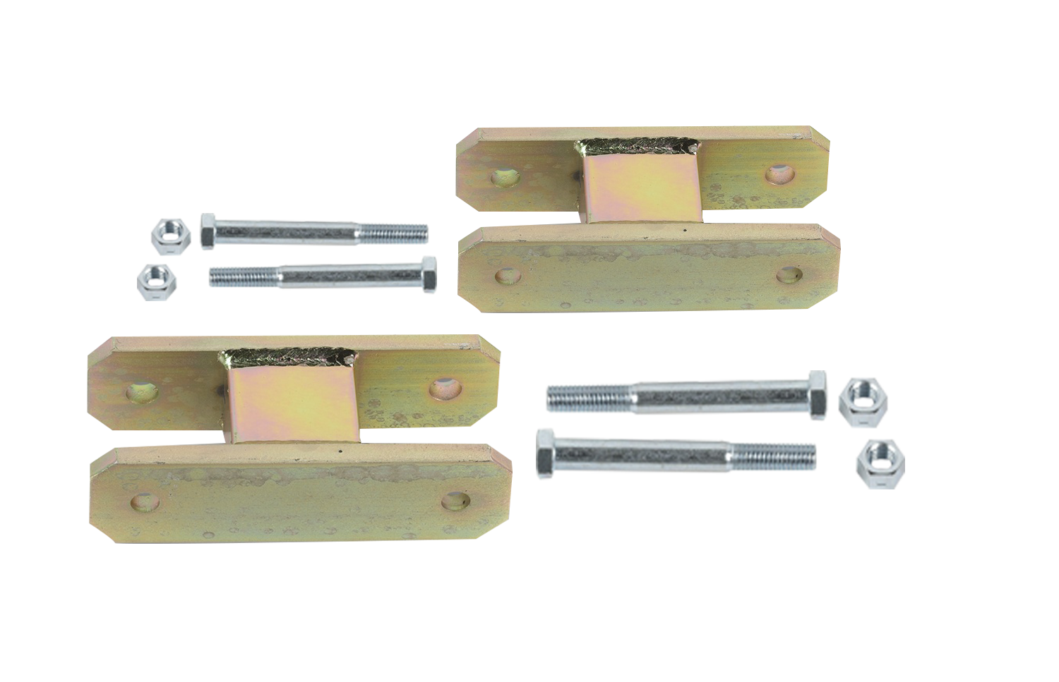 Heavy Duty Leaf Spring Shackle Kit (0" Lift)