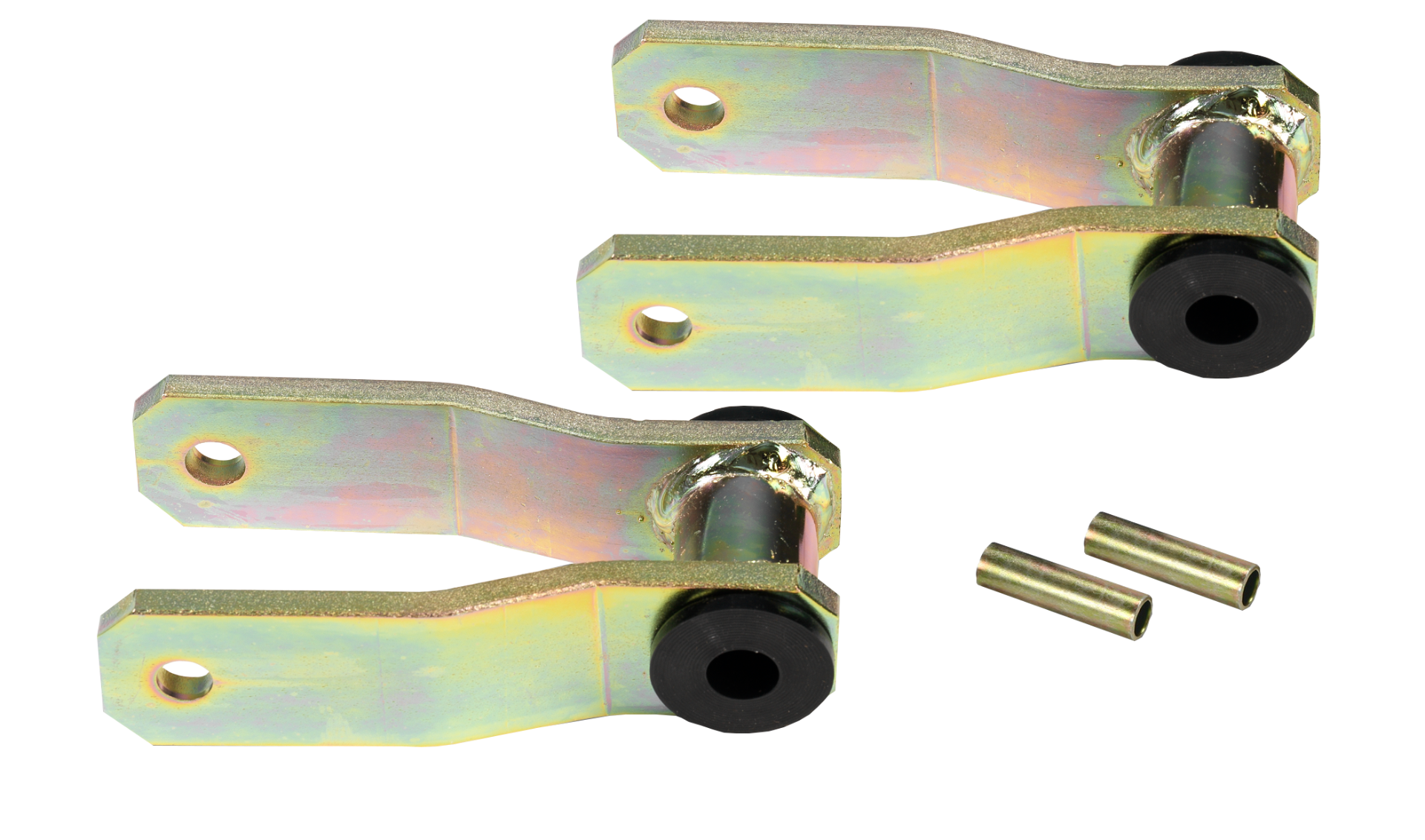 HEAVY DUTY LEAF SPRING SHACKLE KIT (0" LIFT)
