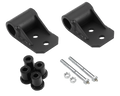 Jeep YJ Shackle Frame Mount for 2-1/2" Front or Rear Leaf Springs (Includes Bushings & Greaseable Bolts)