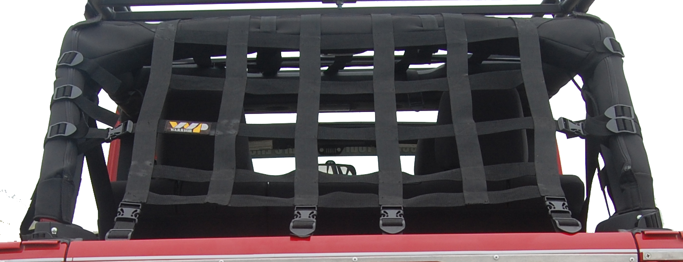 Jeep JK Rear Cage Netting
