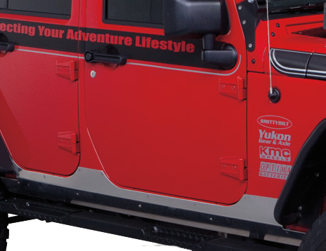 Jeep JKU HD Aluminum Sideplates