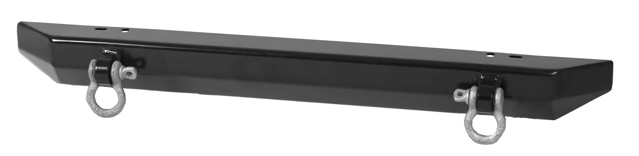 Jeep CJ5 / CJ7 / CJ8 / YJ / TJ / LJ Stubby Front Bumper w/ D-Ring Mounts