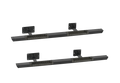 Jeep TJ Rock Bars w/ Diamond Tread Step (Black)