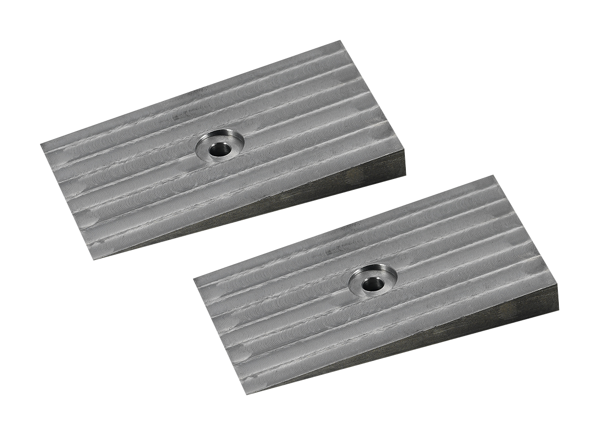 Machined Steel Shims for 2-1/4" Wide Leaf Springs (8 Degrees)