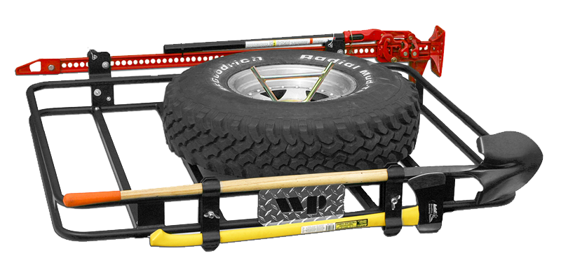 Spare Tire Mount for Warrior Outback Series Roof Racks