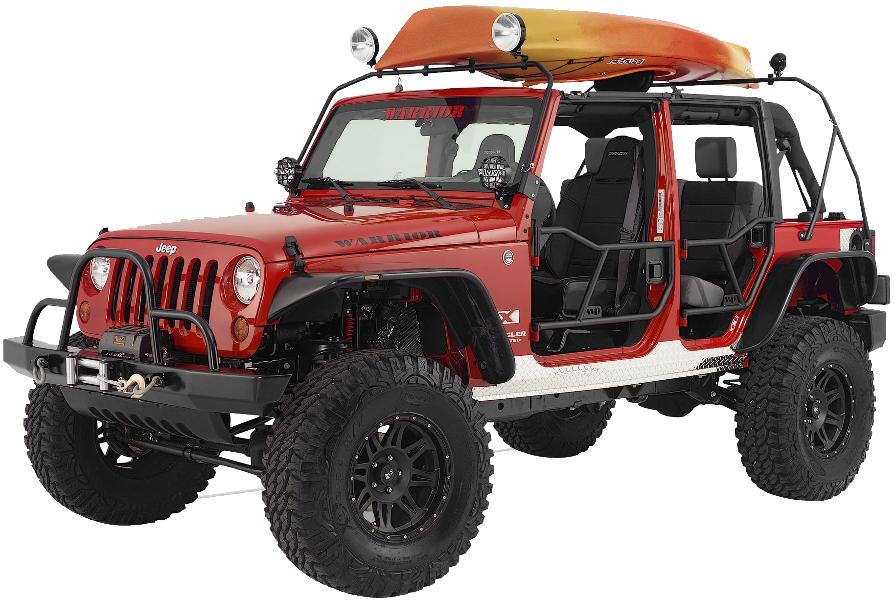 Jeep Wrangler JK/JKU Watercraft Rack