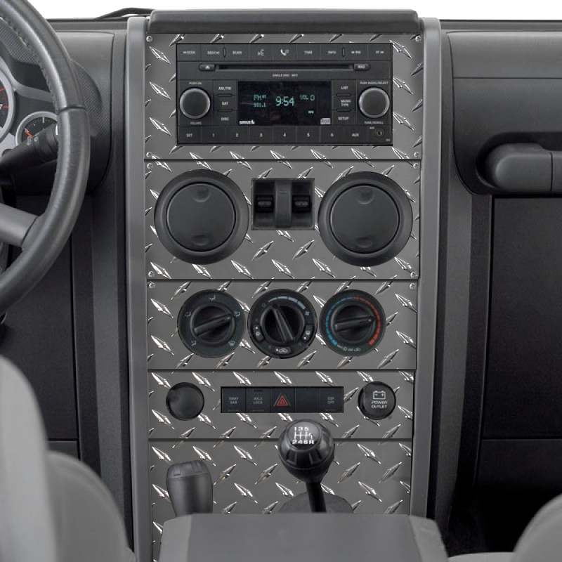 Jeep JKU Dash Overlay (Power Windows)