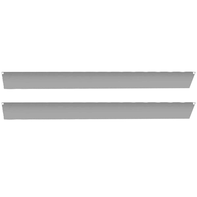 Jeep CJ5 Sideplates w/ 1" Lip & No Front Cutout