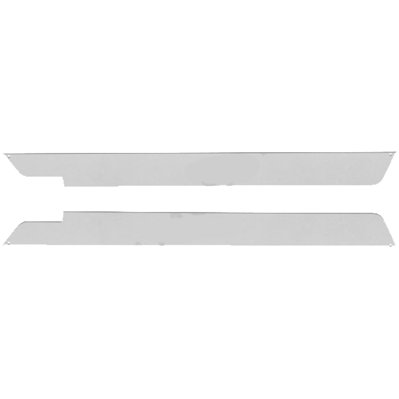 Jeep CJ5 Sideplates w/ 1" Lip