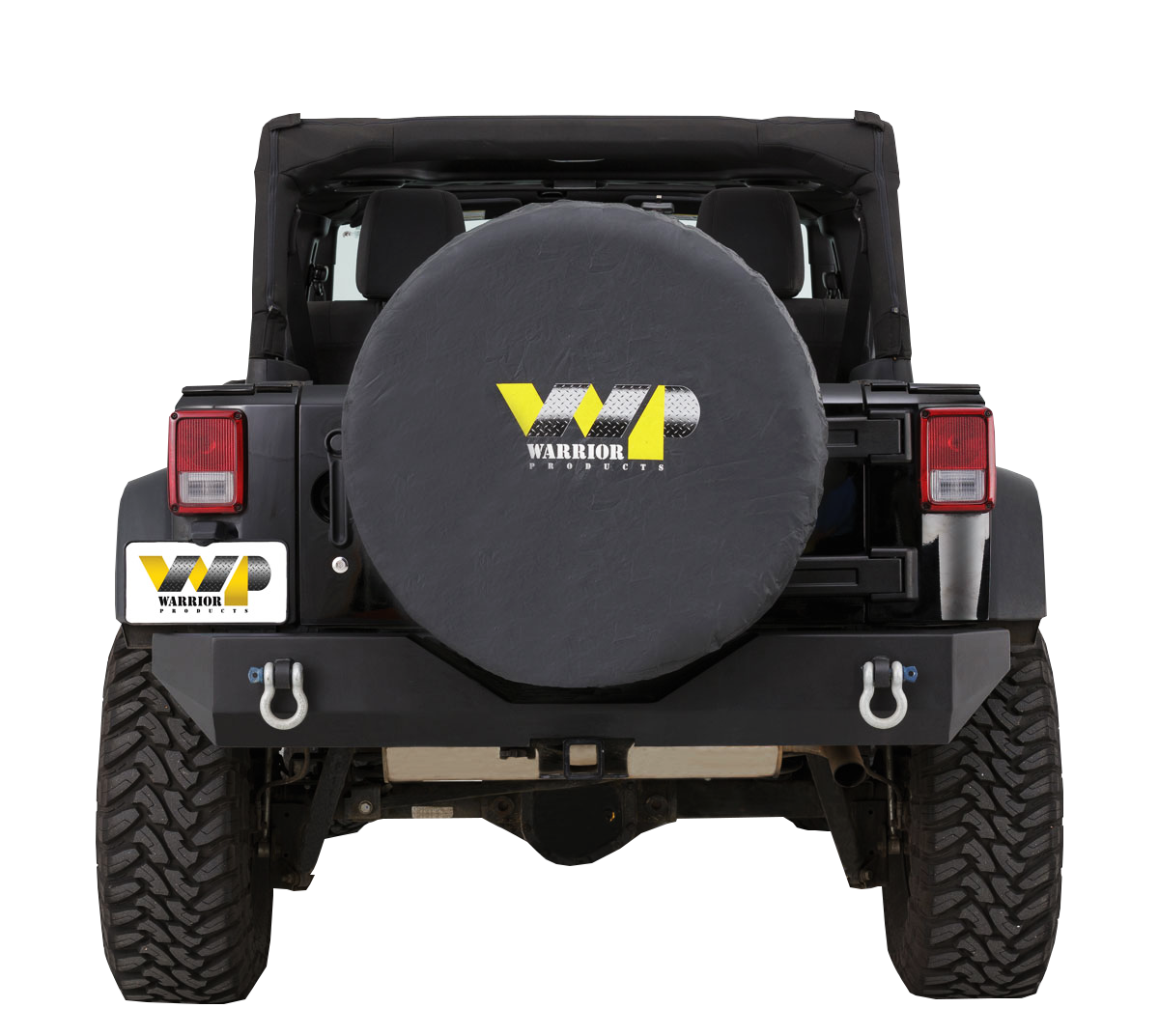 BLACK WP SPARE TIRE COVER (29" TIRE)