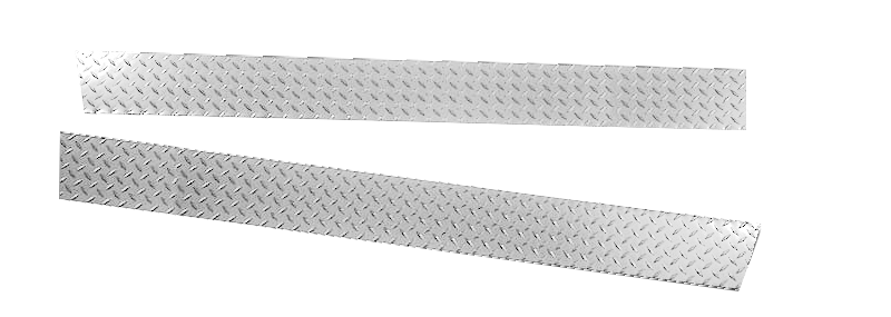 Jeep CJ8 Sideplates w/ No Front Cutout