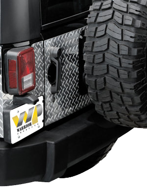 Jeep JK/JKU Outer Tailgate Cover Kit