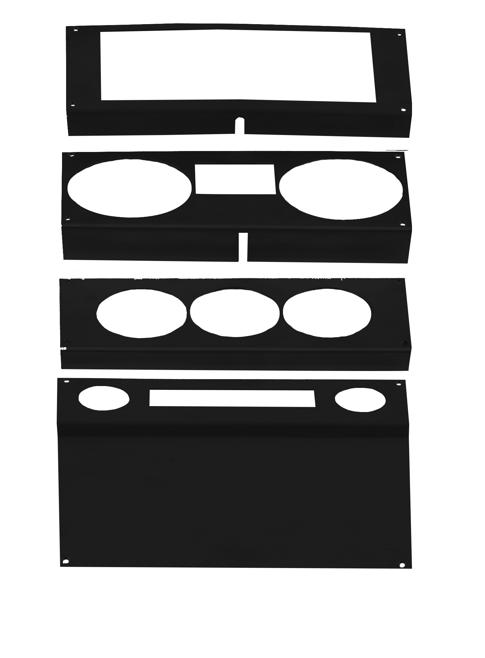 Jeep JK/JKU Dash Overlay (Power Windows)