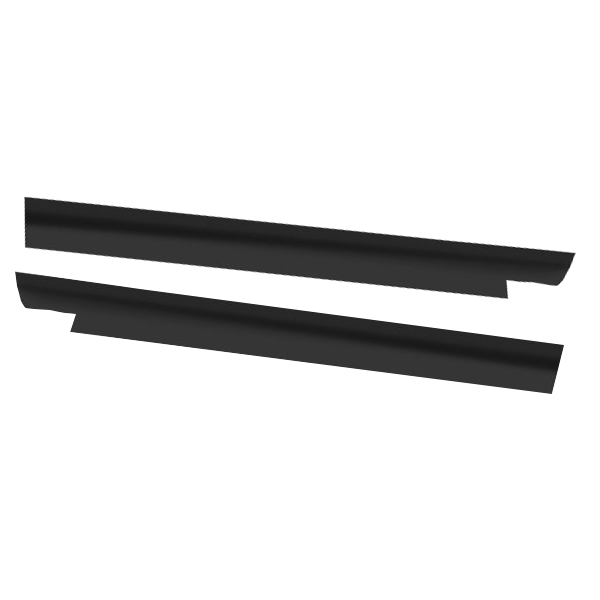 Jeep TJ Sideplate w/ 1" Lip & No Front Cutouts