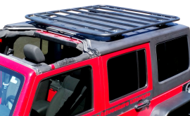 Jeep Wrangler Hard Top Platform Rack Kit (2" Tall Mounts)