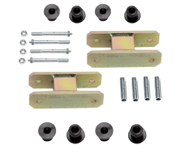 Heavy Duty Greasable Leaf Spring Shackle Kit (1-1/4" Lift)