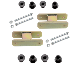 Heavy Duty Greaseable Leaf Spring Shackle Kit (1/2" Lift)