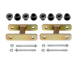 Heavy Duty Greasable Leaf Spring Shackle Kit (1" Lift)