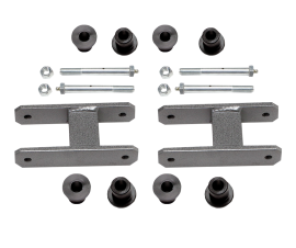 Heavy Duty Greasable Leaf Spring Shackle Kit (2" Lift)