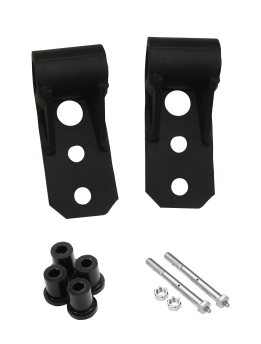 Jeep CJ7 Shackle Frame Mount for 2" Front Leaf Springs (Includes Bushings & Greaseable Bolts)