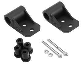 Jeep CJ7 Shackle Frame Mount for 2-1/2" Front Leaf Springs (Includes Bushings & Greaseable Bolts)