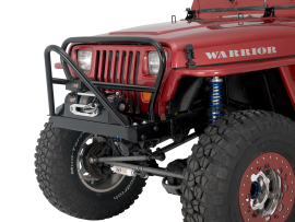 Jeep YJ Winch Plate w/ Grill Hoop & Stinger Brushguard