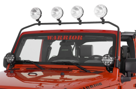 Jeep CJ/YJ Safari Light Bar - Front