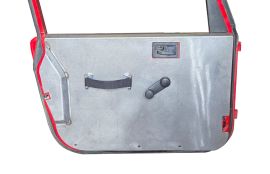 Jeep Wrangler TJ/LJ Interior Door Panels (Full Door) - Raw Steel