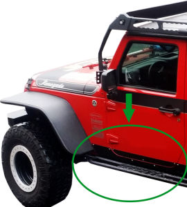 Jeep JK Sideplates - Rubicon Only (2 Door)